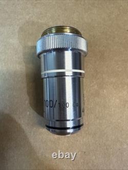 ZEISS Plan-NEOFLUAR 100x/1.30 OEL 160/- 46 19 20-9903 Microscope Objective Lens