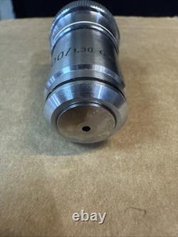 ZEISS Plan-NEOFLUAR 100x/1.30 OEL 160/- 46 19 20-9903 Microscope Objective Lens