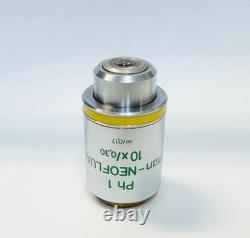 ZEISS Plan Neofluar 10X/0.30 Phase Contrast Microscope Objective Lens Infinity