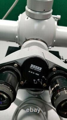 ZEISS West Germany Research Compound Microscope 5 objective lenses 15941