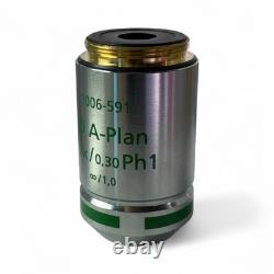Zeiss 1006-591 LD A-Plan Microscope Objective Lens 20X / 0.30 Ph1 USED (BO!)
