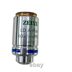 Zeiss 1006-595 LD A-Plan 40x/0.50? /1.0 Ph2 Microscope Objective Lens