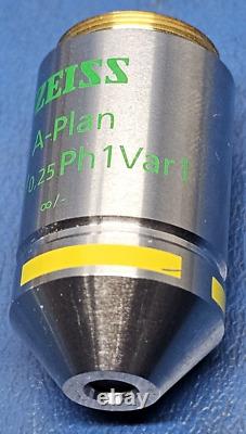 Zeiss, 1020-863 A-Plan 10x /0.25 Ph1 Var1? /- Microscope Objective