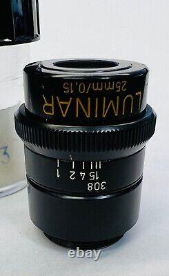 Zeiss 25mm/0.15 Luminar Microscope / Camera Objective Lens