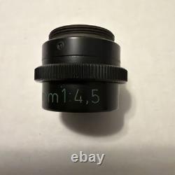 Zeiss 40mm 14.5 Luminar Macrophotography Microscope Objective Lens No Box