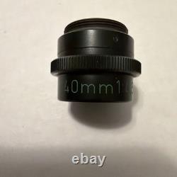 Zeiss 40mm 14.5 Luminar Macrophotography Microscope Objective Lens No Box