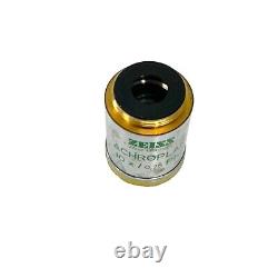 Zeiss 440031 Achroplan 10x/0.25 Ph1 Microscope Objective Lens 44 00 31 Infinity/