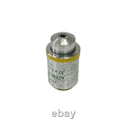 Zeiss 440031 Achroplan 10x/0.25 Ph1 Microscope Objective Lens 44 00 31 Infinity/