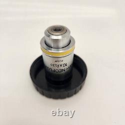 Zeiss 440330 Plan NEOFLUAR 10x/0.30 Microscope Objective Lens Pre-Owned