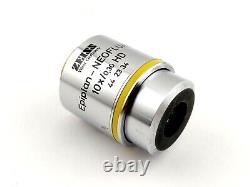 Zeiss 44 22 33 Epiplan-Neofluar 10x/0.30 HD Laboratory Microscope Objective Lens