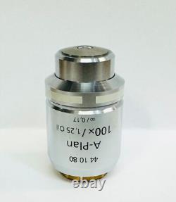 Zeiss A-Plan 100x/1.25 Oil Infinity Corrected Microscope Objective Lens 441080