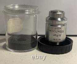 Zeiss A-Plan 100x/1.25oil Infinity/0.17 Microscope Objective 441080