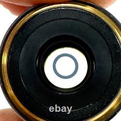 Zeiss A-Plan 10x/0.25 Ph1 Microscope Objective Lens 44 10 31 Infinity/