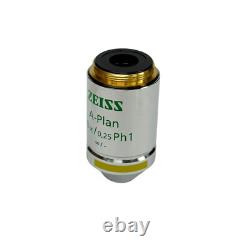 Zeiss A-Plan 10x/0.25 Ph1 Microscope Objective Lens 44 10 31 Infinity/