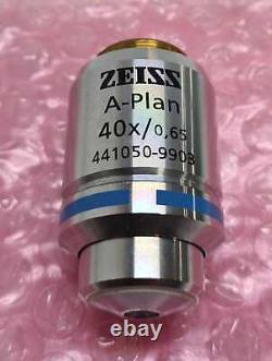 Zeiss A-Plan 40x/0.65? /0.17 441050-9903 Microscope Objective Lens