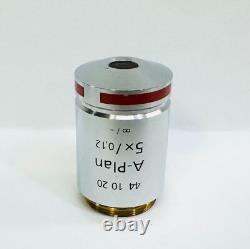 Zeiss A-Plan 5X/0.12 Infinity Corrected Microscope Objective Lens 441020