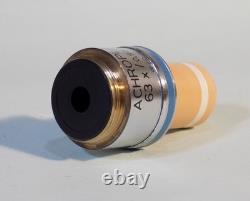 Zeiss Achroplan 63x / 0.90 Water Immersion Microscope Objective Lens # 440067 #1