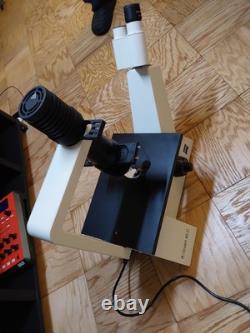 Zeiss Axiovert 40C Inverted Phase Contrast Microscope with 3X Objectives
