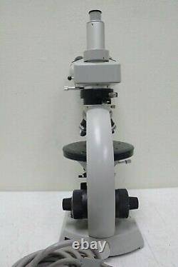 Zeiss Binocular Microscope with 3 Pol Objectives, Kpl-W10x Lens, 473059 Magnifier