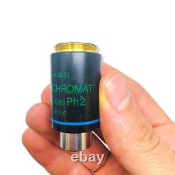 Zeiss CP-Achromat 40x/0.65 Ph2 Microscope Objective Lens 44 09 51