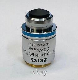 Zeiss EC Epi-Plan-NEOFLUAR 50X/0.8 DIC? /0 Microscope Objective Lens M27