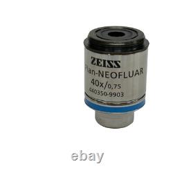 Zeiss EC Plan-NEOFLUAR 40x/0.75 Microscope Objective Lens 440350-9903