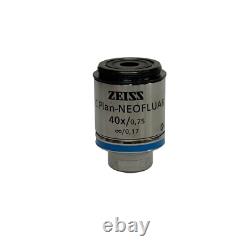 Zeiss EC Plan-NEOFLUAR 40x/0.75 Microscope Objective Lens 440350-9903