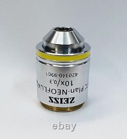 Zeiss EC Plan Neofluar 10x/0.3 Infinity Corrected Microscope Objective Lens M27