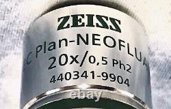 Zeiss EC Plan-Neofluar 20x/0.50 Ph2 Microscope Objective Lens 440341-9904