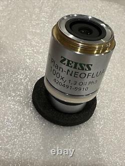 Zeiss Ec Plan Neofluar 100x/1.3 Oil Ph3 M27 Microscope Objective 420491-9910
