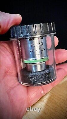 Zeiss FLUAR 20x / 0.75, Infinity / 0.17. Microscope Objective Lens