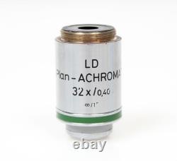 Zeiss LD Plan Achromat 32x/0.40 Microscope Objective Lens? /1.5 RMS, 440850