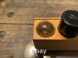 Zeiss Microscope Set With 3 Eye Pieces and 3 Objective Lenses Excellent++