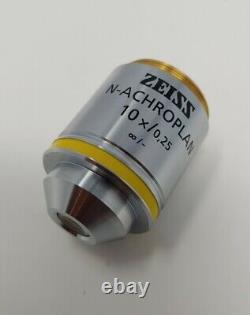 Zeiss N-Achroplan 10x 10x/0.25 Infinity/- Microscope Objective 420940-9900
