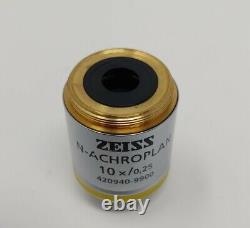 Zeiss N-Achroplan 10x 10x/0.25 Infinity/- Microscope Objective 420940-9900