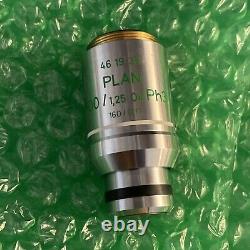 Zeiss Plan 100X /1.25 Ph3 Phase Contrast 160Mm Microscope Objective Lens 461933