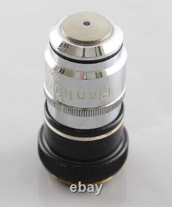 Zeiss Plan 100x 1.25 0.8 IRIS 160 / 0.17 Microscope Objective