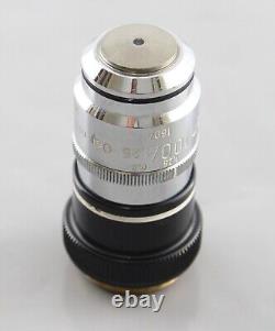 Zeiss Plan 100x 1.25 0.8 IRIS 160 / 0.17 Microscope Objective