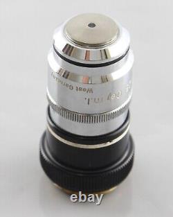 Zeiss Plan 100x 1.25 0.8 IRIS 160 / 0.17 Microscope Objective