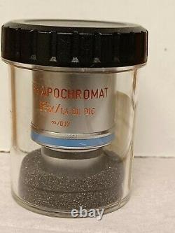 Zeiss Plan-APOCHROMAT 63x /1.4 Oil DIC Microscope Objective Lens