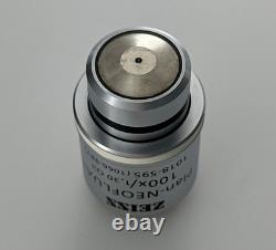 Zeiss Plan-NEOFLUAR 100x/1.30 Oil? /0.17 Microscope Objective Lens (1066-987)