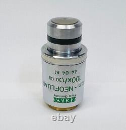 Zeiss Plan Neofluar 100X Ph3 Phase Contrast Microscope Objective Lens 440481