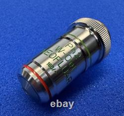 Zeiss Plan Neofluar 16x Ph2 Oil Water Phase Contrast Microscope Objective Lens