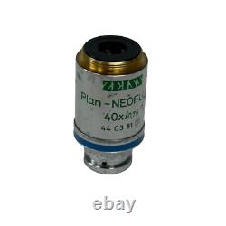 Zeiss Plan-Neofluar 40x/0.75? /0.17 Microscope Objective Lens 44 03 51 01 PH2