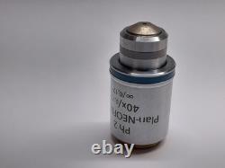 Zeiss Plan-Neofluar 40x/0,75 Ph 2 very clean Microscope lens Axioskop objective