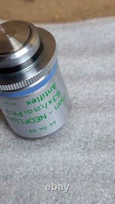Zeiss Plan Neofluar 63x 1.25 Oil Ph3 Antiflex 440469 Microscope Objective Lens