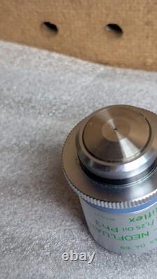 Zeiss Plan Neofluar 63x 1.25 Oil Ph3 Antiflex 440469 Microscope Objective Lens