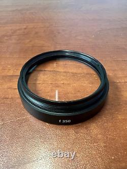 Zeiss Surgical Microscope Objective Lens, F=350MM, 65MM OD Thread
