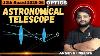 14 Télescope Astronomique Expliqué Diagramme De Rayons Et Pouvoir De Grossissement Classe 12 Physique