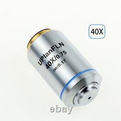 1PC Système d'Infini à Fil RMS Lentille Objectif Fluorescent Semi-apochromatique Plan